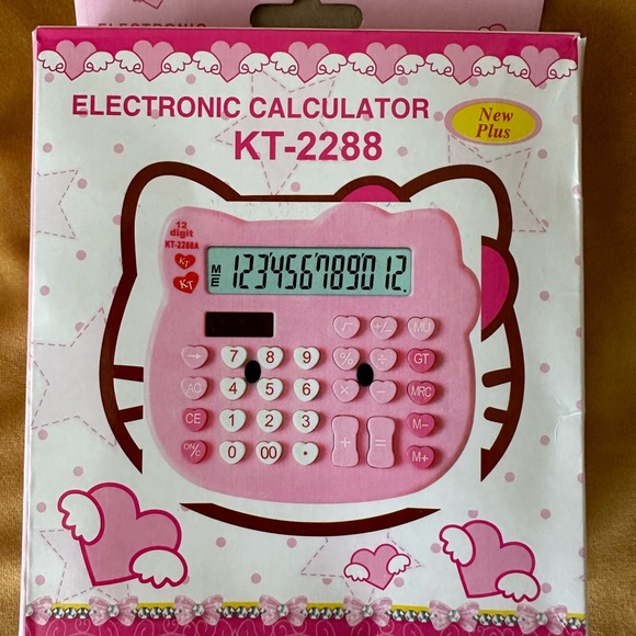 NEW HELLO KITTY BLING calculator - Picture 2 of 2